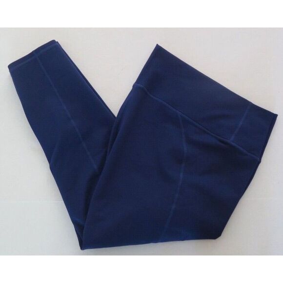 Fabletics Women's Sz 3X Navy Blue Powerhold High-Waisted 7/8 Leggings $70+ - Picture 6 of 6